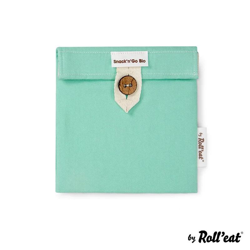 Roll'eat Snack'n'go BIO Lunchbag waschbarer Snackbag Brotbeutel