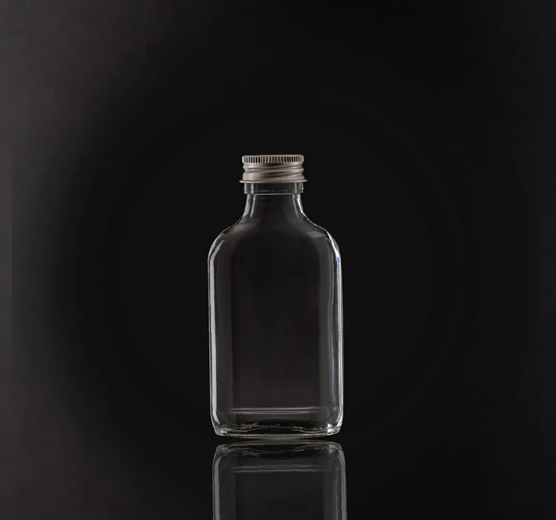 casavetro 30 Glasflaschen 100ml mit Schraubverschluss – Kleine Likörflaschen Schnapsflaschen zum Befüllen – Leere Flaschen 100 ml Glas