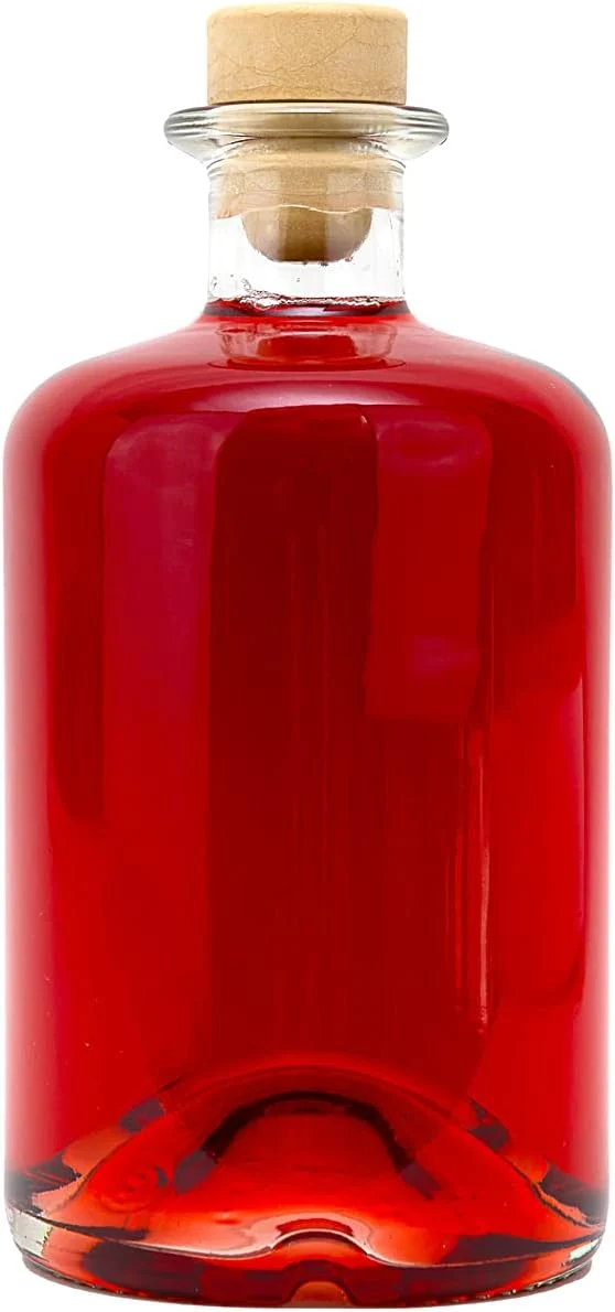 6 oder 10 x 500 ml leere Glasflaschen Apotheker-Flasche HGK Weinflasche Schnapsflasche Essig Öl Glasflaschen 0,5 Liter l Nr 1 von slkfactory (6 Stück)