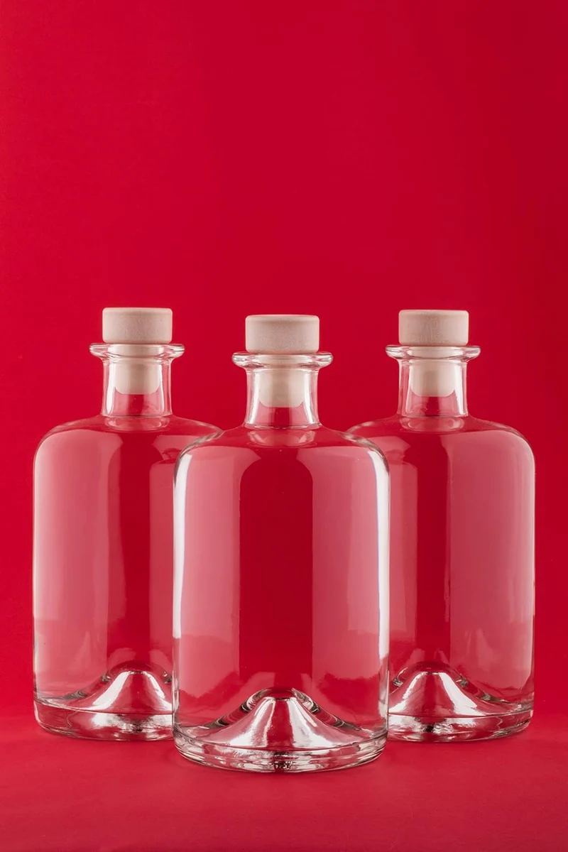 6 oder 10 x 500 ml leere Glasflaschen Apotheker-Flasche HGK Weinflasche Schnapsflasche Essig Öl Glasflaschen 0,5 Liter l Nr 1 von slkfactory (6 Stück)