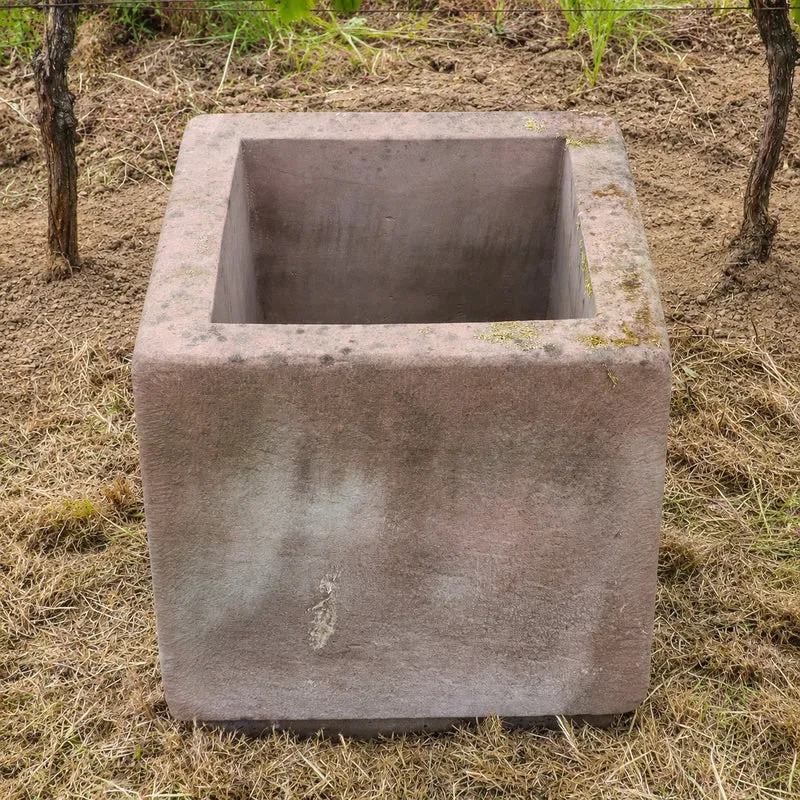 2er Set Natursteintröge 60 x 60 x 56