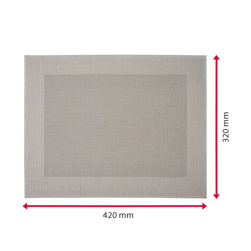 Tischset »Home«, 42 x 32 cm, taupe hell