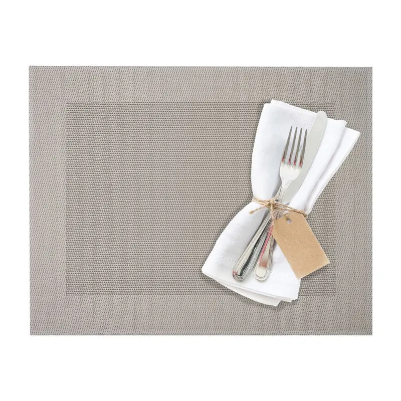 Tischset »Home«, 42 x 32 cm, taupe hell