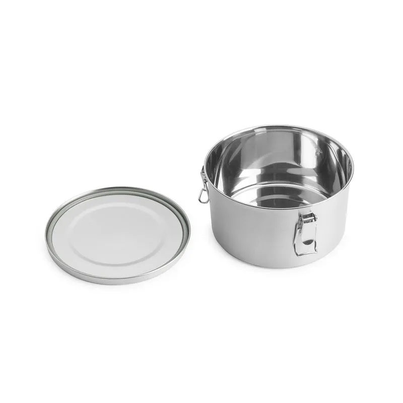Brotzeit KLICK & BOWL dichte Brotdose Jausenbox aus Edelstahl 1,8l