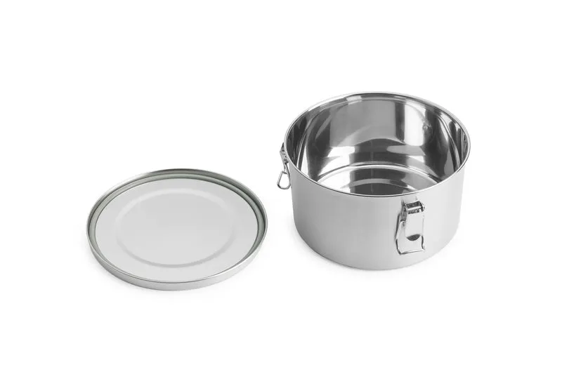 Brotzeit KLICK & BOWL dichte Brotdose Jausenbox aus Edelstahl 1,8l