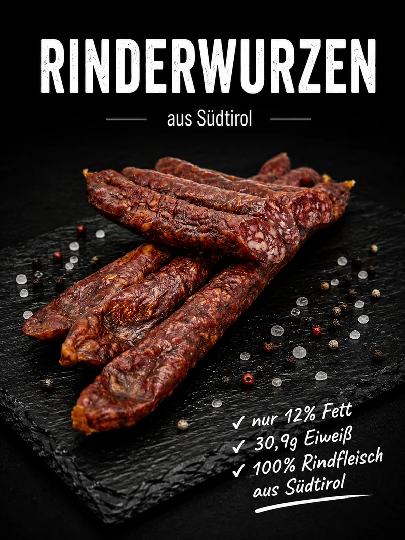 Rinderwurzen - 100% Rind