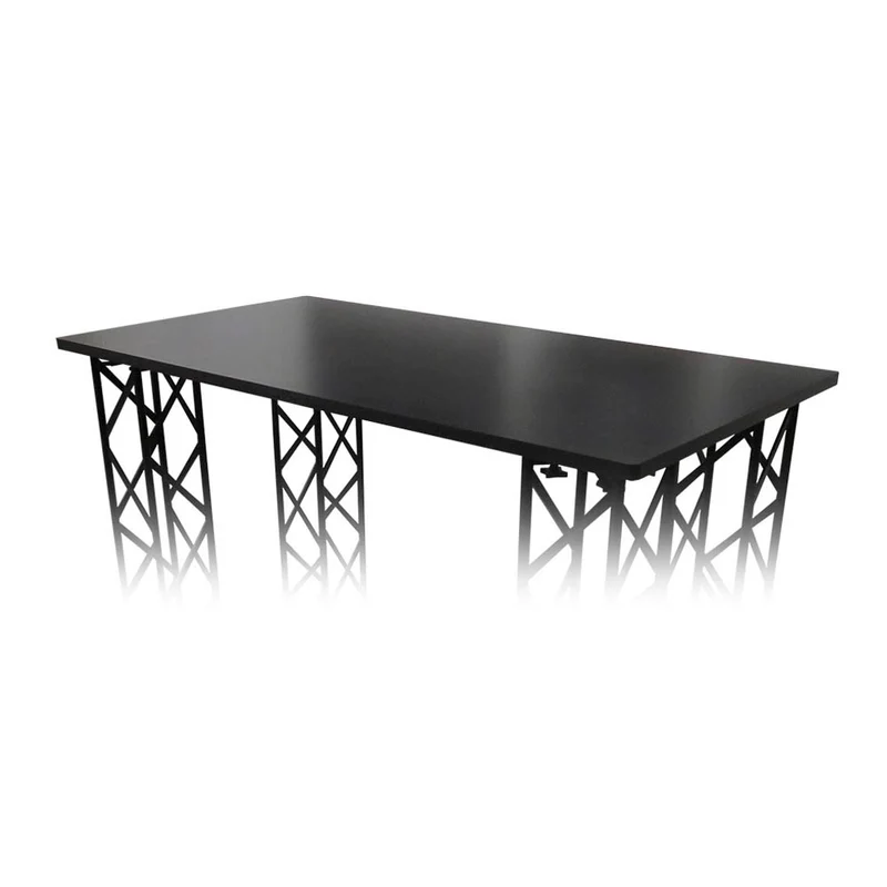 CROWN TRUSS Tischplatte für Messetheken 95x65 cm – Schwarz oder Weiß