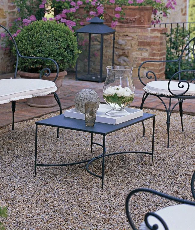 Rechteckiger Couchtisch Toscana