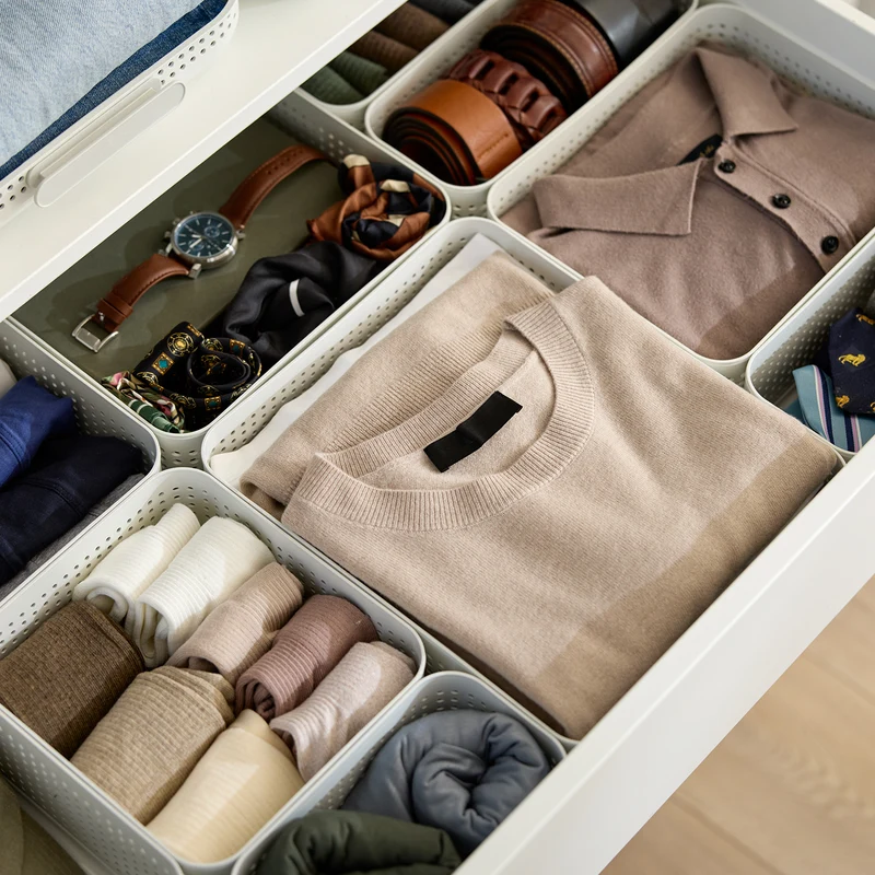 Kleiderschrank Organizer 4er Set Korb XS | WOP