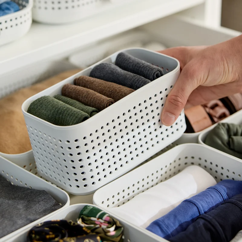 Kleiderschrank Organizer 2er Set Korb XS | WOP