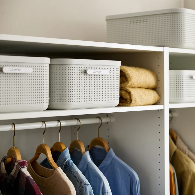Kleiderschrank Organizer Box mit Dufteinsatz M | WOP
