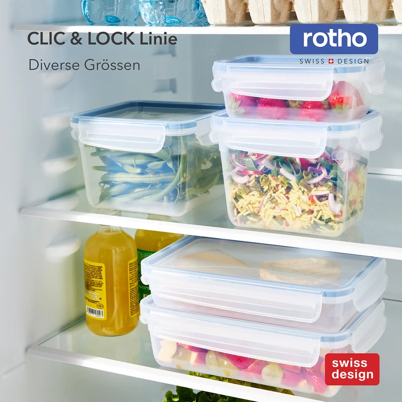 Set Frischhaltedosen 3 tlg. - CLIC & LOCK