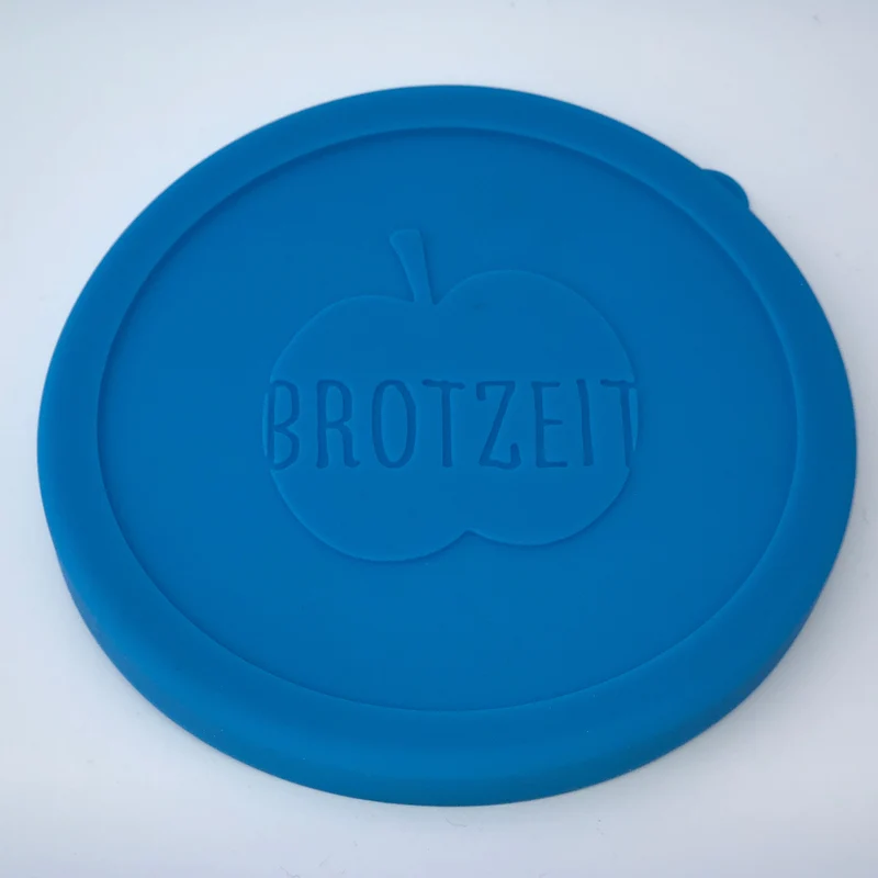 Brotzeit Ersatzdeckel rund für Dreierlei und mini aus Silikon Verschluss Deckel