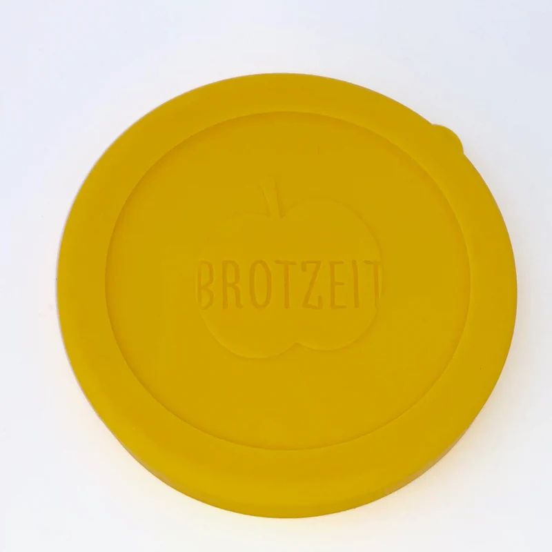Brotzeit Ersatzdeckel rund für Dreierlei und mini aus Silikon Verschluss Deckel