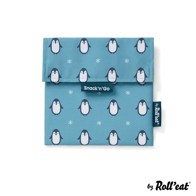 Roll'eat Snack'n'go ANIMAL Lunchbag waschbarer Snackbag Brotbeutel