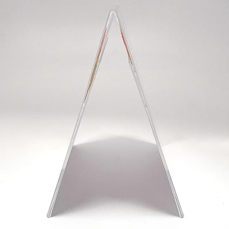 A4 Tischaufsteller Acryl Transparent – Doppelseitiger Menühalter im A-Format