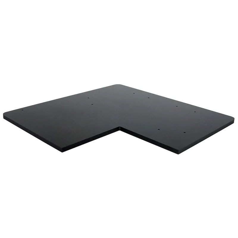 CROWN TRUSS 15 Eckregal 40 x 40 cm für Traversensysteme & Messewände Schwarz / Weiß
