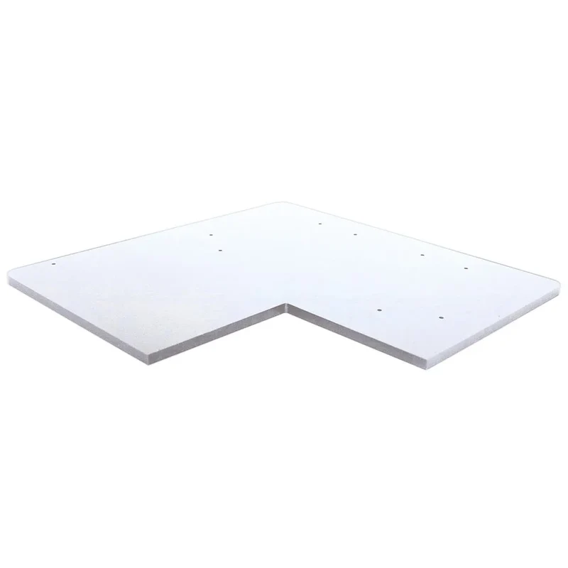 CROWN TRUSS 15 Eckregal 40 x 40 cm für Traversensysteme & Messewände Schwarz / Weiß