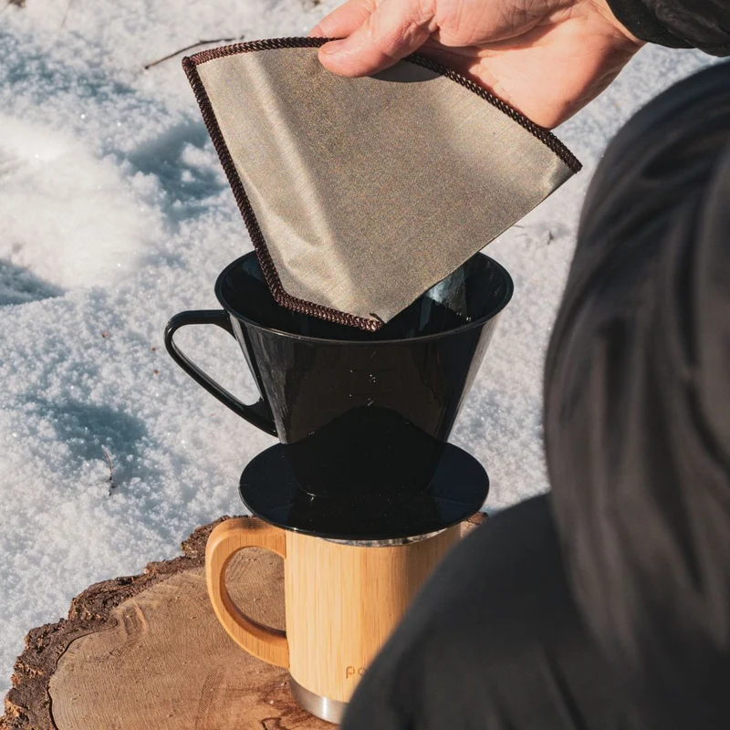 Wiederverwendbarer Kaffeefilter aus Edelstahl