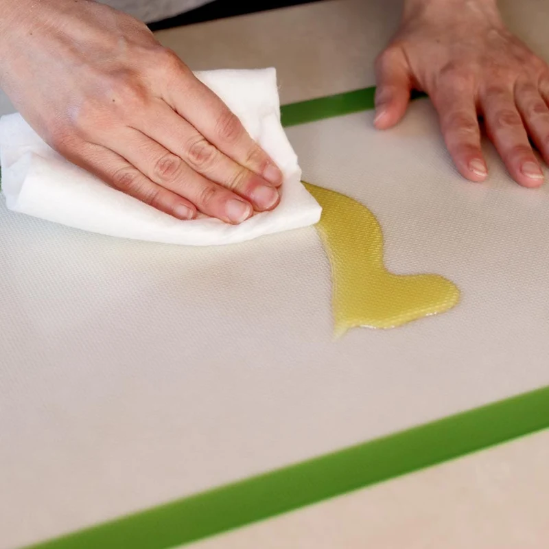 Wiederverwendbare Silikon-Backmatte