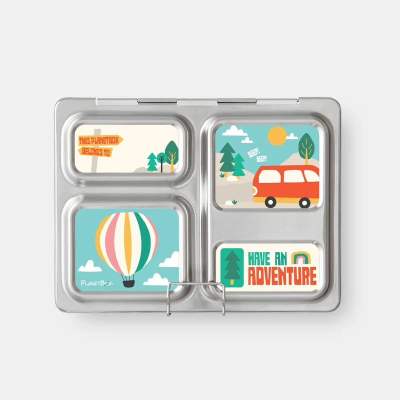 planetbox Magnete für Launch Lunchbox Brotdose