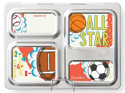 planetbox Magnete für Launch Lunchbox Brotdose