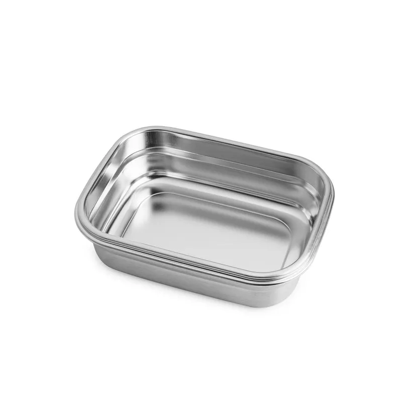 Brotzeit BUDDY Lunchbox dichte Brotdose Jausenbox aus Edelstahl