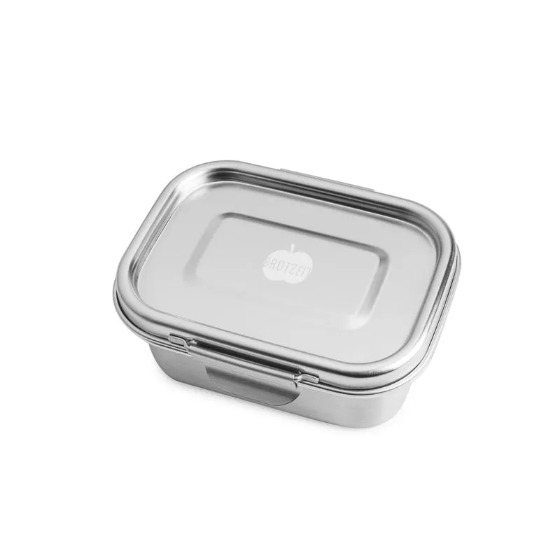 Brotzeit BUDDY Lunchbox dichte Brotdose Jausenbox aus Edelstahl