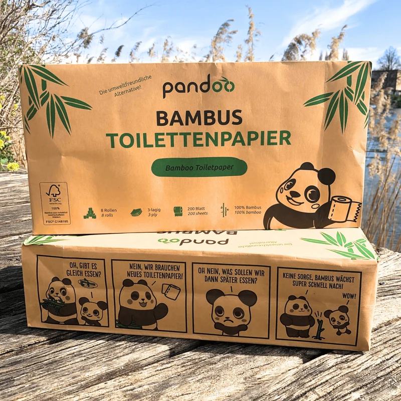 Bambus-Toilettenpapier ohne Plastik – weich wie gewohnt
