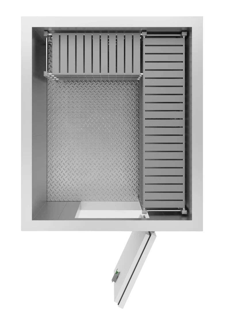 Kühl- und Tiefkühlzelle- 1660x1960x2200 mm - 100 mm - ohne Aggregat