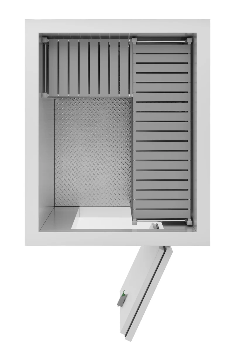 Kühl- und Tiefkühlzelle - 1360x1660x2200 mm - 100 mm - ohne Aggregat