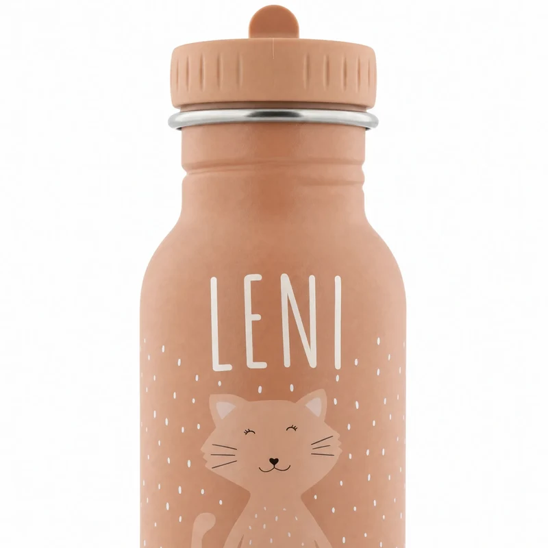 Trixie Trinkflasche Kinder personalisiert Katze