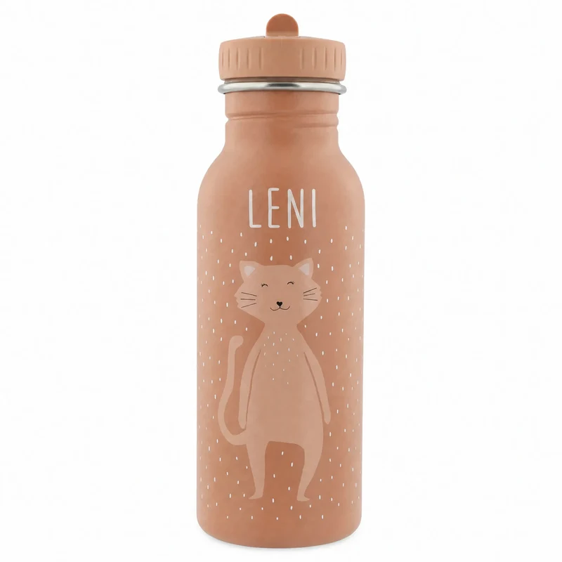 Trixie Trinkflasche Kinder personalisiert Katze