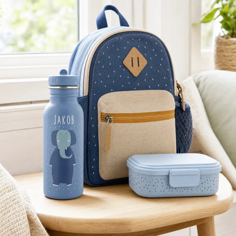 Trixie Trinkflasche Kinder personalisiert Elefant