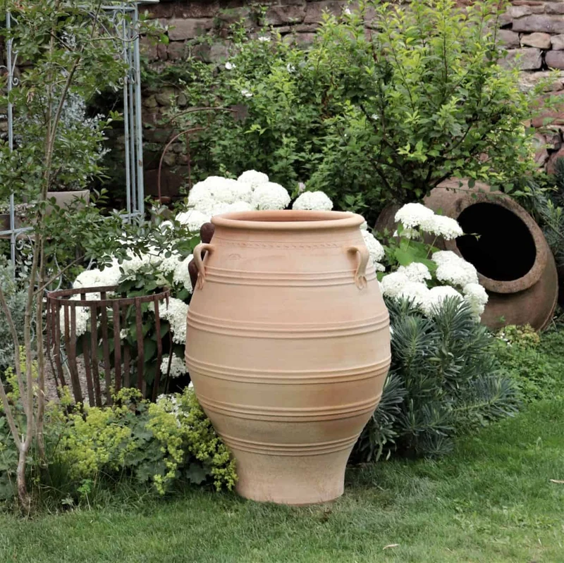 XXL terrakotta Amphore "Thymus", H=100 cm