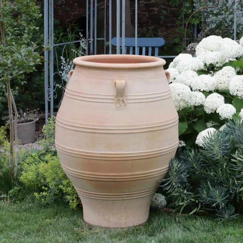 XXL terrakotta Amphore "Thymus", H=100 cm