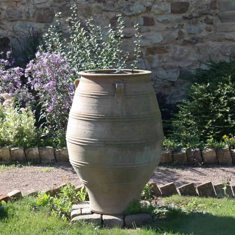 XXL terrakotta Amphore "Thymus", H=100 cm