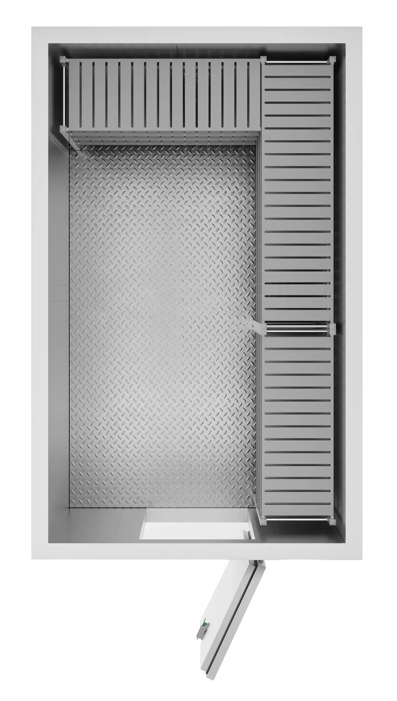 Kühl- und Tiefkühlzelle - 1960x3160x2200 mm - 100 mm - ohne Aggregat