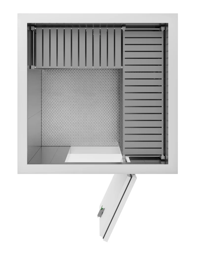 Kühl- und Tiefkühlzelle - 1660x1660x2200 mm - 100 mm - ohne Aggregat
