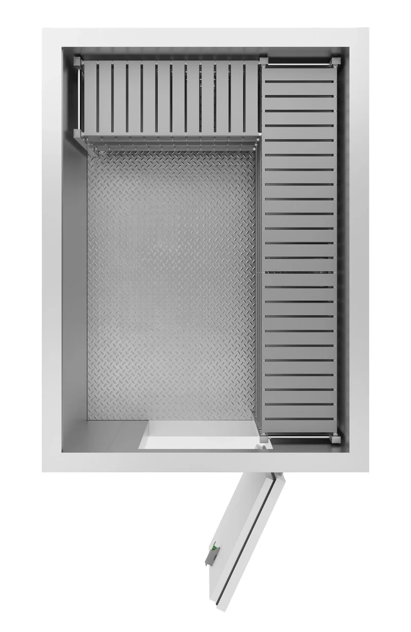 Kühl- und Tiefkühlzelle - 1660x2260x2200 mm - 100 mm - ohne Aggregat