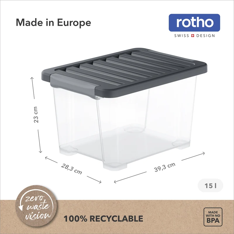 Boxen-Set - 4-teilig - 15l CORE Pro