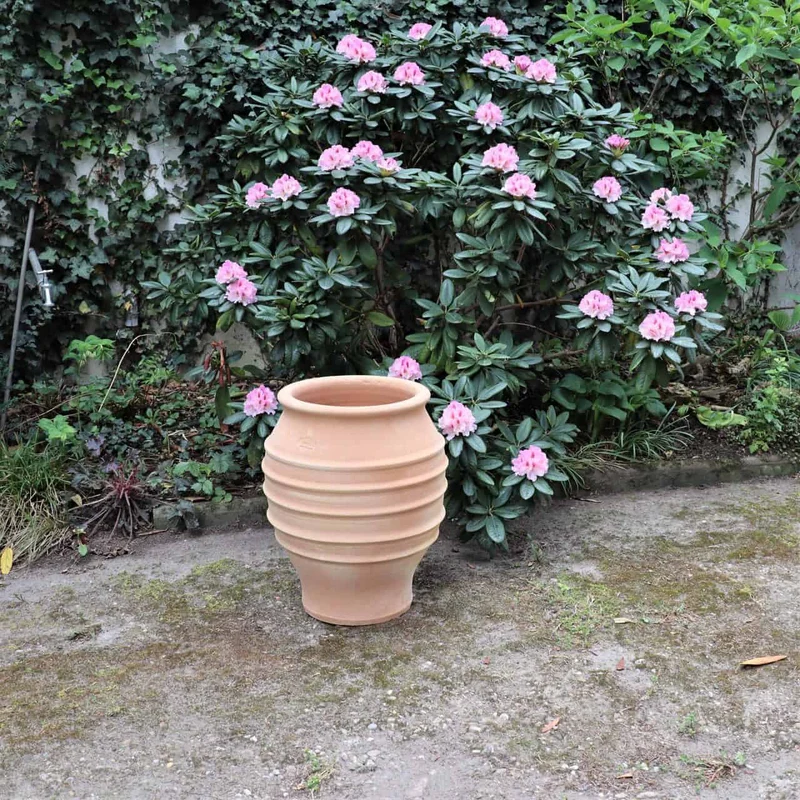 frostfeste Dekorationsamphore "Agave", H=50cm