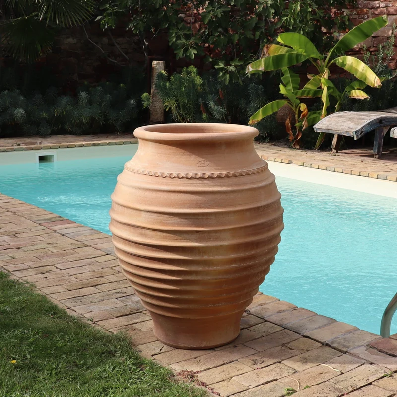 frostfeste Amphore „Agave“, H=70cm