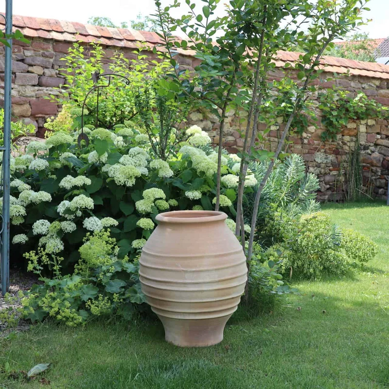 Amphore für Garten „Agave“ H=60cm