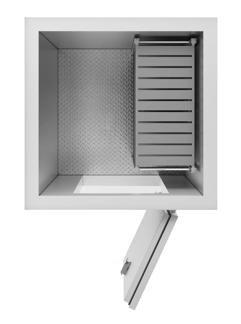Kühl und Tiefkühlzelle - 1360x1360x2200 mm - 100 mm - ohne Aggregat