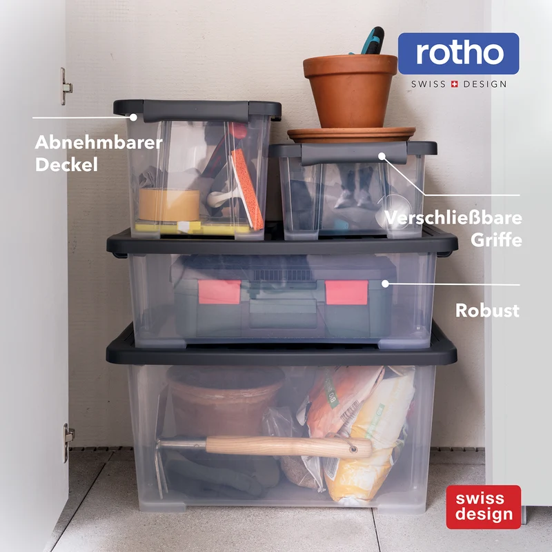 Boxen Set - 4teilig - 44l CORE Plus