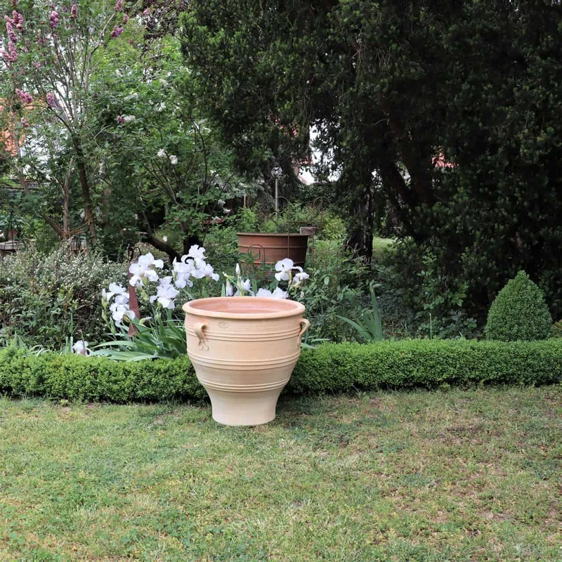Terracotta Pflanzkübel "Rosa", H=60cm