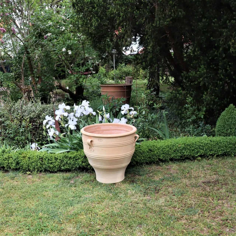 Terracotta Pflanzkübel "Rosa", H=60cm