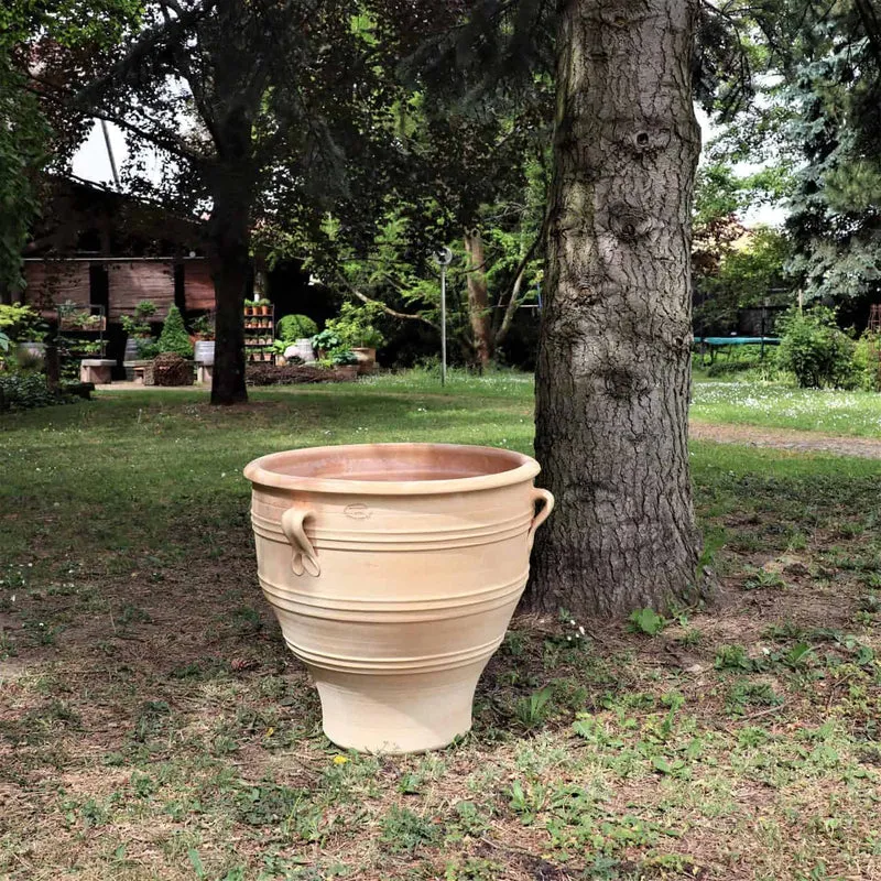Terracotta Pflanzkübel "Rosa", H=60cm