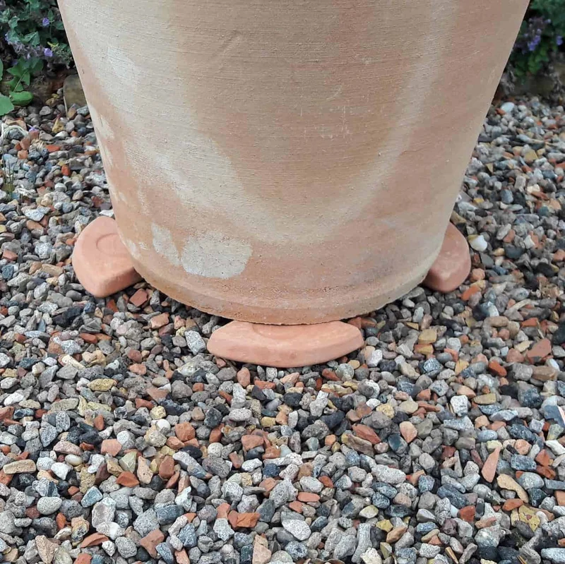 Terracotta Topfecken Set 4 St.